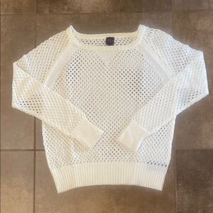 White Knit Women's Sweater